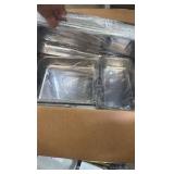 Set of Four Catering, Rectangle Chafing Dishes, Hotel Quality Series With Tongs