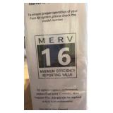 20x20x5 Air Filter Merv 16 Great for Home Use or Commercial Use