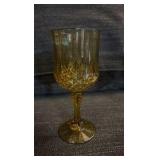 Plastic wine glasses - pack of 45 - vintage brown color - great for parties, anniversaries, birthdays or holiday