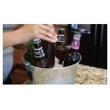 Pack of 2 Galvanized Pail 10L | Beer Bucket, Garden Planter, Snack Pail, 10x10x9.5  inches | Retail $25