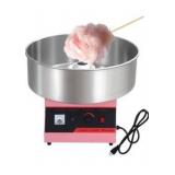 Pink 1030W Electric Cotton Candy Machine, Commercial Candy Floss Maker, 20 inch Stainless Steel Bowl