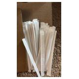 Wooden Coffee Stirrers Paper Wrapped, About 1,000 in the Case, Great for the Office Coffee Machine, Coffee Shops or Home Use, Each One is Individually Wrapped
