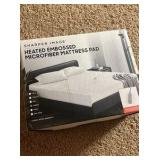 Queen - Sharper Image Heated Mattress Pad - Electric Mattress Pad, 5 setting controller, 10 Hour Auto Shut Off., Heated Topper Bed Warmer, Machine Washable, Queen