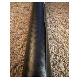 Large Roll of Black Contact Paper, Sticker Bottom to Adhere to a Variety of Surfaces, Diagonal Ridged Pattern Unused