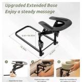 Massage Headrest for Bed, Adjustable Massage Face Cradle at Home, Portable Massage Table Kit for Sleeping Mattress, Face Down Pillow After Eye Surgery - Color Green