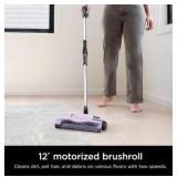 Shark V2945Z 12in Rechargeable Floor Carpet Sweeper