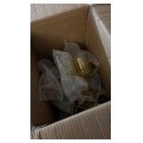 Plastic wine glasses - pack of 45 - vintage brown color - great for parties, anniversaries, birthdays or holiday
