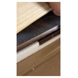 WOLKI Noodle Board Stove Covers for Gas Burners, 30"L x 22"W x 2.4"Th Heavyweight Stove Top Covers for Electric Stove, Buil-in Handles, RV Stove Cover, Wooden Serving Tray, Walnut
