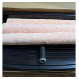 ROLLINGDOG 5PC 18 Inch Paint Roller Kit -18 Paint Tray, Wide Paint Roller 18 Inch Kit, Microfiber Roller Sleeves(Pack of 3)