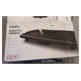 Griddle - Cooks Brand - 10”x19” - nonstick - Retail $50