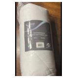 Sleep Philosophy Waterproof Sofa Bed Mattress Protector, Holden Sofa Bed Queen Mattress Pad, 3M Scotchgard, Microfiber Mattress Topper Fitted Elastic Pocket Fits Up to 8 Inch, Queen 60x72, White