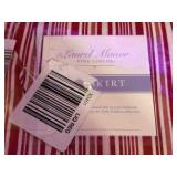 Laurel Manor Red and White Decorative Bed Skirt for King Sized Bed, In Origjnal Package