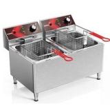 Eggkitpo dual basket electric deep fryer Retail : $336 model EGEF – 101V – 2