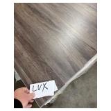 1,200 SF of HD Brushed Oak LVP Waterproof - 6.5" x 48" - Smokehouse  LVX Lighter in Person