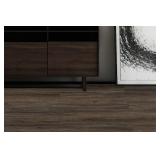 1,200 SF of HD Brushed Oak LVP Waterproof - 6.5" x 48" - Smokehouse  LVX Lighter in Person