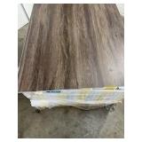 401 SF of HD Brushed Oak LVP Waterproof - 6.5" x 48" - Smokehouse LVX  Lighter in Person