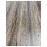 401 SF of HD Brushed Oak LVP Waterproof - 6.5" x 48" - Smokehouse LVX  Lighter in Person