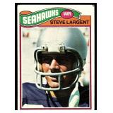 Steve Largent RC 1977 Topps #177 Vintage Rookie Football Card