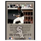 Harold Baines On-Card Auto HOF 1995 Leaf Signature Series Silver #DH Baseball Card