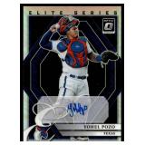 Yohel Pozo Auto 2022 Donruss Optic Elite Series Prizm #ESS-YP Baseball Card