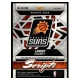 Landry Shamet Auto 2021-22 Mosaic Scripts Prizm #SC-LSM Basketball Card