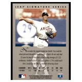 Troy Percival On-Card Auto 1996 Leaf Signature Series #RHP Signed Baseball Card