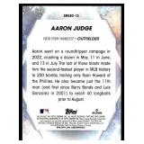 Aaron Judge 2023 Stars of the MLB #SMLBC-13 Baseball Card