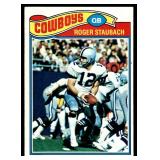 Roger Staubach 1977 Topps #5  Vintage Football Card