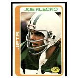 Joe Klecko RC 1978 Topps #287 Vintage Rookie Football Card