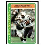 OJ Simpson 1978 Topps #4 Vintage Football Card