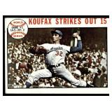 Sandy Koufax 1964 Topps #136 Vintage Baseball Card