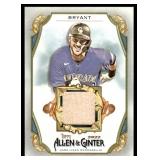 Kris Bryant Bat Relic 2022 Allen & Ginter Game-Used #AGRC-KBR Baseball Card