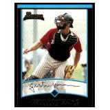 Justin Morneau RC 2001 Bowman #361 Rookie Minnesota Twins Baseball Card