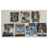 Steph Curry 7 Card Basketball Lot