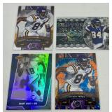 Randy Moss 4 Minnesota Vikings Card Lot w/ numbered Card