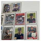 12 Card Minnesota Twins On-Card Auto Lot - Larkin, Cordova, Tapani, Kelly, Steinbach