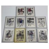 10 Card Baseball On-Card Auto Lot 1996 Leaf Authentic Signatures