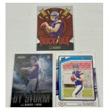JJ McCarthy 3 RC Minnesota Vikings Rookie Football Card Lot - #2