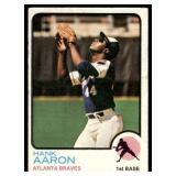 Hank Aaron 1973 Topps #100 Vintage Baseball Card