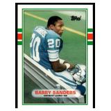 Barry Sanders RC 1989 Topps Traded #83T Rookie Football Card - #3