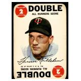 Harmon Killenrew 1968 Topps Game Card #5 Vintage Minnesota Twins Baseball Card