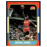 REPRINT Michael Jordan RC 1986 Fleer #57 Basketball Card - NOVELTY - #5