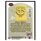 Harmon Killebrew /2950 2002 Fleer Box Score #306 Numbered 0567/2950 Minnesota Twins Baseball Card