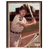 Nellie Fox 1962 Topps #73 Vintage Baseball Card