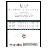 Harmon Killebrew /10002004 Fleer Inscribed #84 Numbered 0848/1000 Minnesota Twins Baseball Card