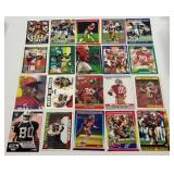 Jerry Rice 20 Card Football Lot