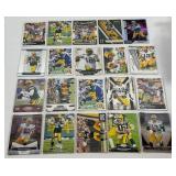 Aaron Rodgers 20 Card Football Lot w/ Finest and Inserts Green Bay Packers