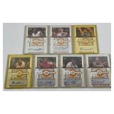 7 Card Autographed Basketball Card Lot