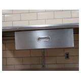 NSF STAINLESS STEEL TABLE WITH DRAWER