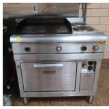 "HOBART" 24X23.5 GRIDDLE / OVEN